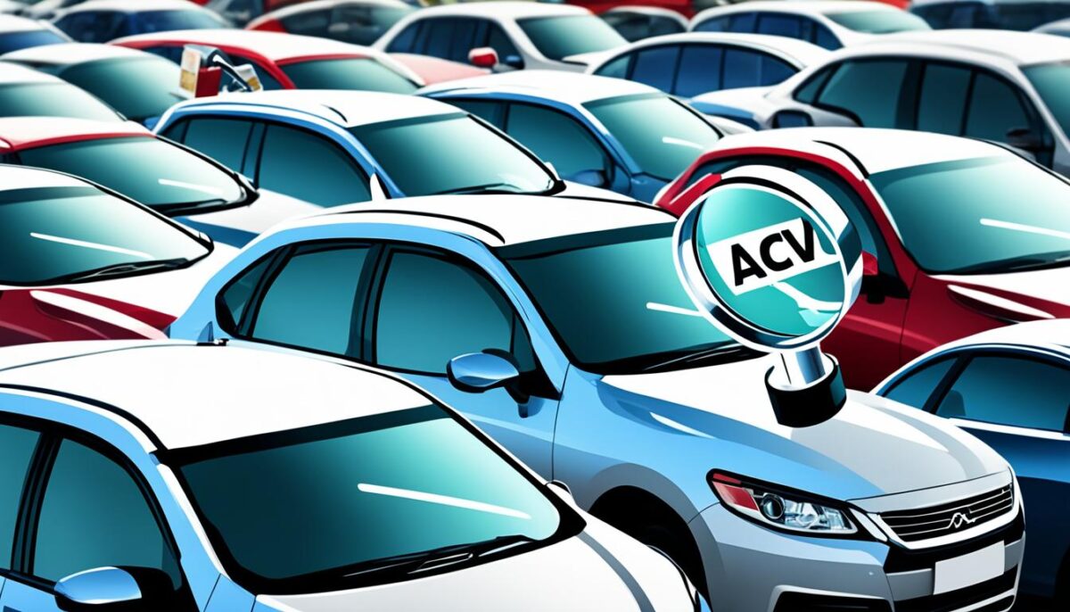 ACV in car auctions